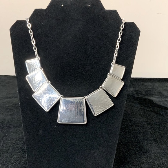 Chico’s Women’s Silver Collar Necklace - Picture 1 of 4